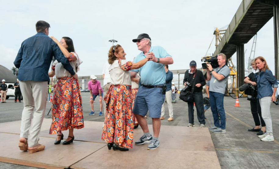 Porto de Paranaguá volta a receber navio de passageiros. Foto: Claudio Neves/Portos do Paraná