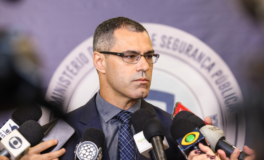 O Centro Integrado de Operações de Fronteira, em Foz do Iguaçu.  O CIOF reforçará as ações estratégicas estaduais de combate ao tráfico e ao crime organizado. A estrutura passa a integrar o Parque Tecnológico Itaipu, na Itaipu Binacional. Na foto, Emerson Antonio Rodrigues, coordenador CIOF. Foz do Iguaçu, 16/12/2019 -  Foto: Geraldo Bubniak/AEN