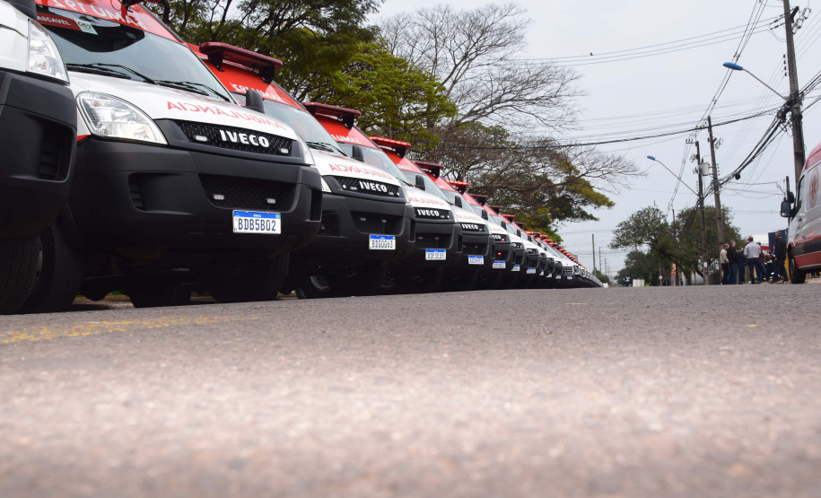 O Serviço de Atendimento Móvel de Urgência (Samu) mais do que dobrou o número de cobertura de atendimentos no Paraná. Uma série histórica levantada pela Secretaria de Estado da Saúde mostra que em 2010 apenas 43,83% da população paranaense era atendida pelo serviço. Atualmente 90,25% da população e 85,96% dos municípios do Paraná recebem o atendimento do Samu.Foto:SESA