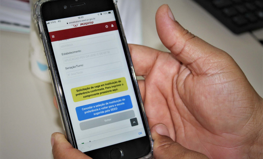 Inovação e tecnologia melhoram práticas da educação no Paraná. Foto:SEED