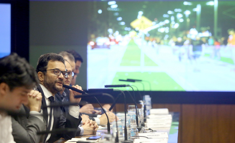 Governador Carlos Massa Ratinho Junior em reunião com os secretários. Curitiba,17/12/2019 Foto:Jaelson Lucas / AEN