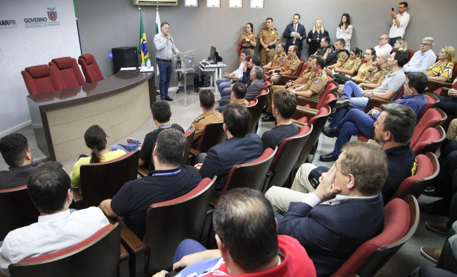 Site Bateu O Departamento de Trânsito do Paraná (Detran-PR) junto com a Polícia Militar do Paraná (PMPR), lançaram a nova versão do Sistema Bateu Urbano e do novo Sistema Bateu Rodoviário. Foto: Ari Dias/AEN