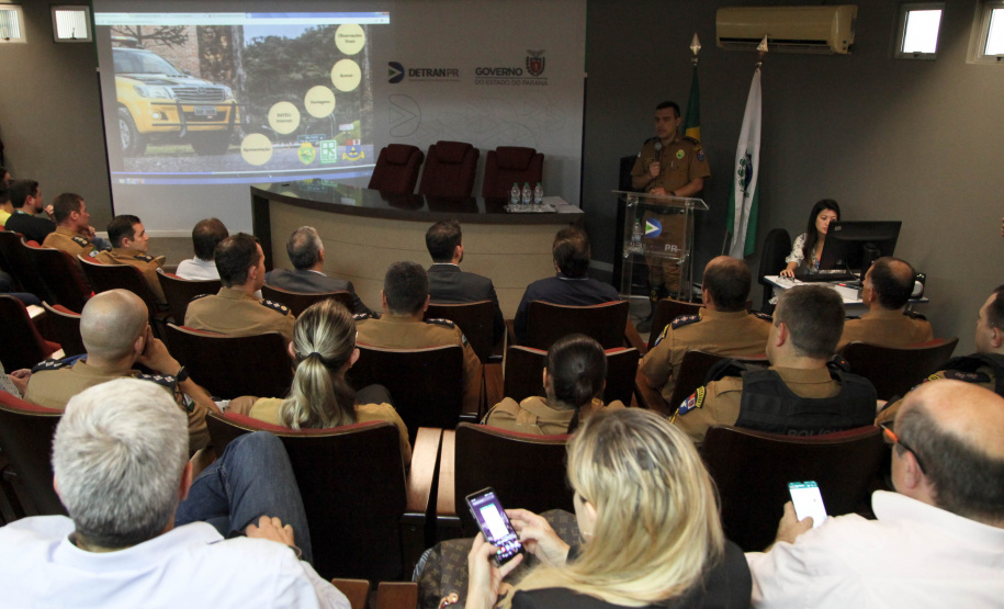 Site Bateu O Departamento de Trânsito do Paraná (Detran-PR) junto com a Polícia Militar do Paraná (PMPR), lançaram a nova versão do Sistema Bateu Urbano e do novo Sistema Bateu Rodoviário. Foto: Ari Dias/AEN