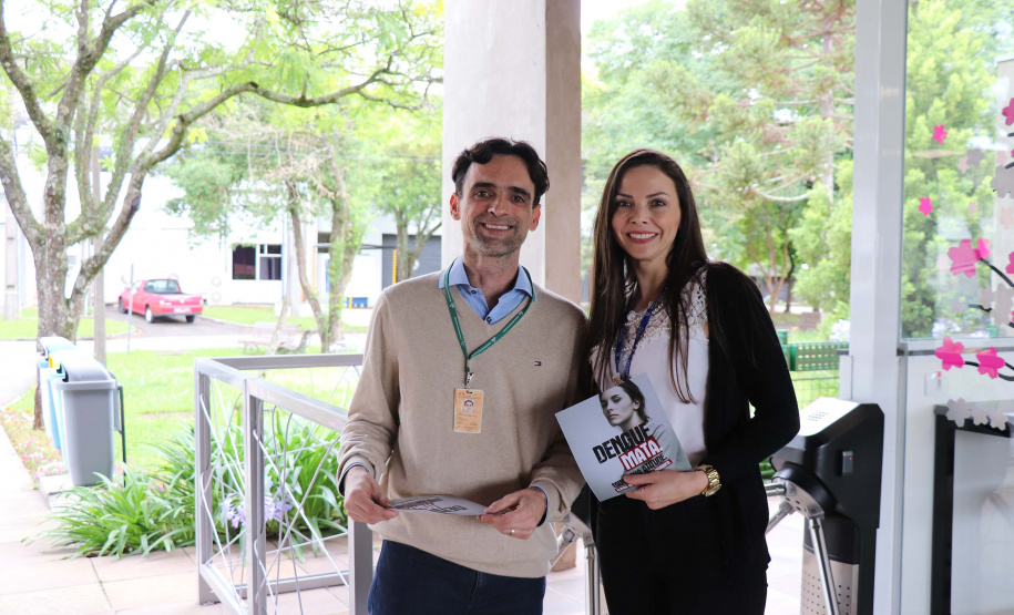 No “Dia D” de combate à dengue organizado pelo Governo do Estado, nesta quarta-feira (18), a incubadora do Instituto de Tecnologia do Paraná (Tecpar) recebe uma nova empresa – a Forrest Brasil Tecnologia, que desenvolveu um projeto inovador para ataque ao mosquito Aedes aegypti.Foto: Tecpar