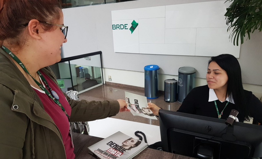 O Governo do Estado mobilizou toda a sua estrutura para ações integradas de combate à dengue, durante esta quarta-feira, 18 de dezembro, dando início a série de atividades que serão realizadas ao longo dos próximos meses.BRDE. Foto: BRDE