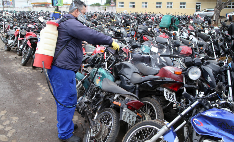 Dengue Detran Participa Campanha Contra Dengue. Foto: Ari Dias/AEN