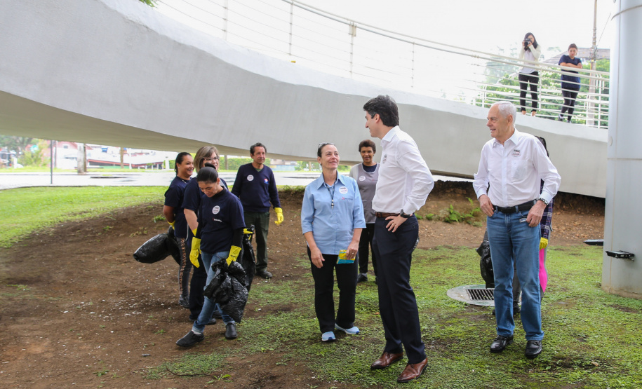 Dengue Governo do Estado em campanha para envolver a sociedade paranaense em um grande mutirão de prevenção e de combate à dengue no Paraná, nas secretarias e demais órgãos estaduais realizam dezenas de ações para conscientização e orientação sobre cuidados para prevenir a doença. 18/12/2019 - Foto: Geraldo Bubniak/AEN