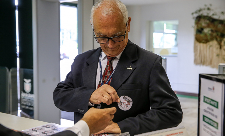 Dengue Governo do Estado em campanha para envolver a sociedade paranaense em um grande mutirão de prevenção e de combate à dengue no Paraná. 18/12/2019 - Foto: Geraldo Bubniak/AEN