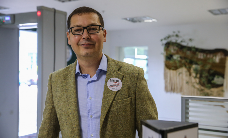 Dengue Governo do Estado em campanha para envolver a sociedade paranaense em um grande mutirão de prevenção e de combate à dengue no Paraná. 18/12/2019 - Foto: Geraldo Bubniak/AEN