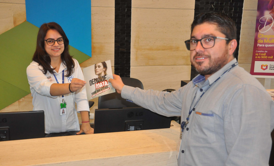 O Governo do Estado mobilizou toda a sua estrutura para ações integradas de combate à dengue, durante esta quarta-feira, 18 de dezembro, dando início a série de atividades que serão realizadas ao longo dos próximos meses. Fomento Paraná. Foto: Fomento Paraná
