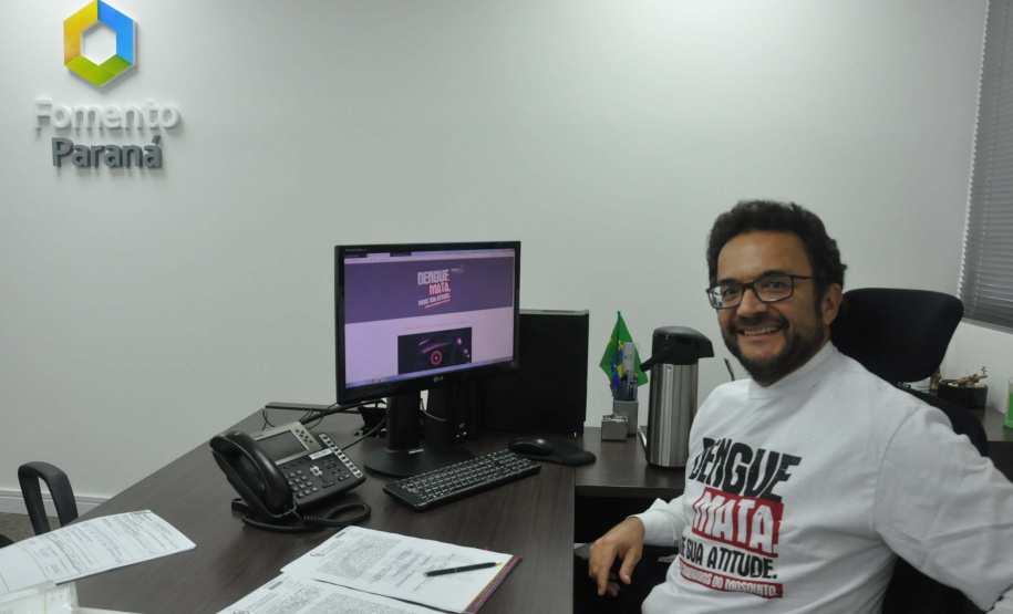 O Governo do Estado mobilizou toda a sua estrutura para ações integradas de combate à dengue, durante esta quarta-feira, 18 de dezembro, dando início a série de atividades que serão realizadas ao longo dos próximos meses. Fomento Paraná. Foto: Fomento Paraná