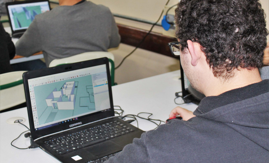 Educação investe em tecnologia e infraestrutura. Foto:SEED