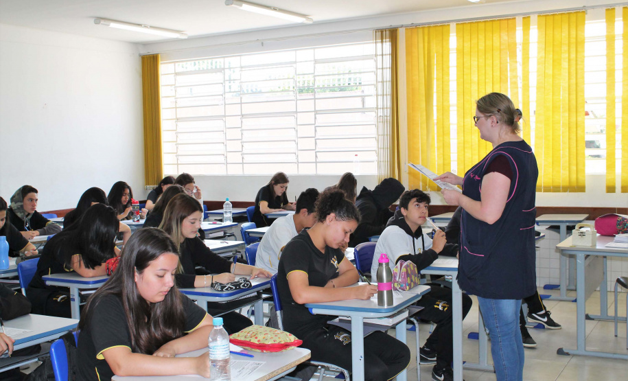 Educação investe em tecnologia e infraestrutura. Foto:SEED