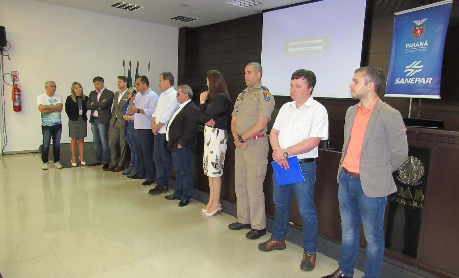 Plano de Segurança da Água foi tema de workshop em Cascavel. Foto: Sanepar