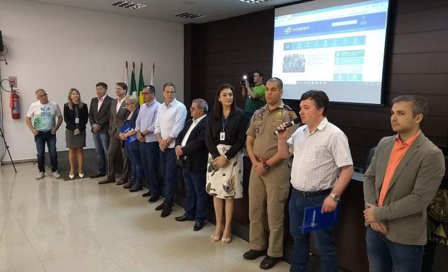 Plano de Segurança da Água foi tema de workshop em Cascavel. Foto: Sanepar