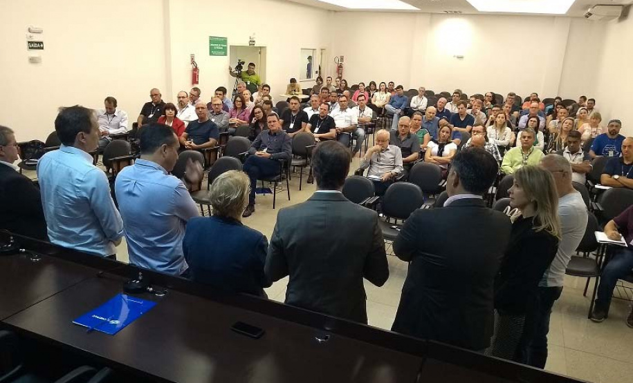 Plano de Segurança da Água foi tema de workshop em Cascavel. Foto: Sanepar