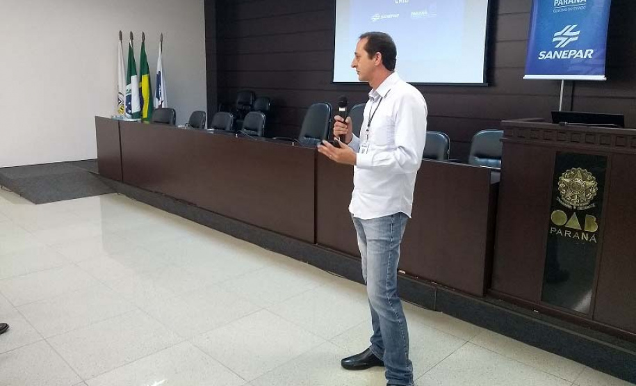 Plano de Segurança da Água foi tema de workshop em Cascavel. Foto: Sanepar