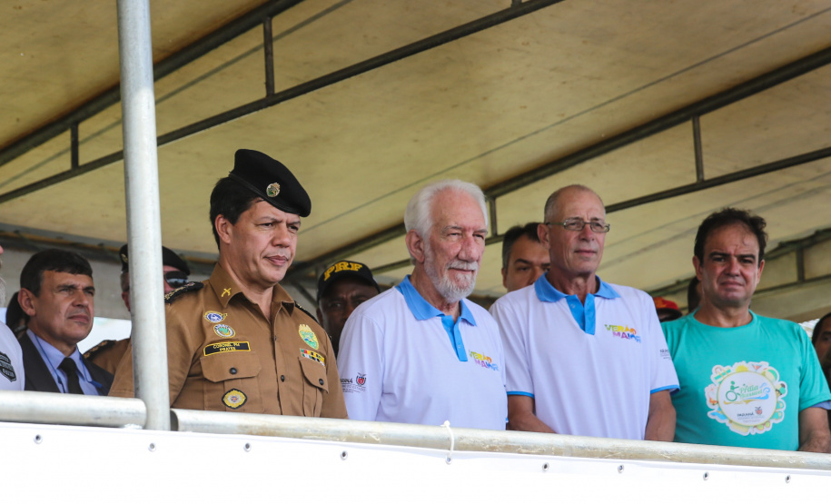 O vice governador Darci Piana participa neste sábado (21), do Lançamento do  Verão Maior 2019/2020. O evento acontece em Matinhos  e marca o início das ações dos órgãos estaduais no Litoral e nas praias de água doce nas Costas Oeste, Norte e Noroeste, durante toda a temporada até 1º de março.  Matinhos, 21/12/2019 -  Foto: Geraldo Bubniak/AEN