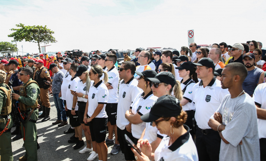 O vice governador Darci Piana participa neste sábado (21), do Lançamento do  Verão Maior 2019/2020. O evento acontece em Matinhos  e marca o início das ações dos órgãos estaduais no Litoral e nas praias de água doce nas Costas Oeste, Norte e Noroeste, durante toda a temporada até 1º de março.  Matinhos, 21/12/2019 -  Foto: Geraldo Bubniak/AEN