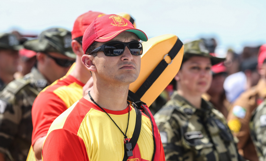 O vice governador Darci Piana participa neste sábado (21), do Lançamento do  Verão Maior 2019/2020. O evento acontece em Matinhos  e marca o início das ações dos órgãos estaduais no Litoral e nas praias de água doce nas Costas Oeste, Norte e Noroeste, durante toda a temporada até 1º de março.  Matinhos, 21/12/2019 -  Foto: Geraldo Bubniak/AEN