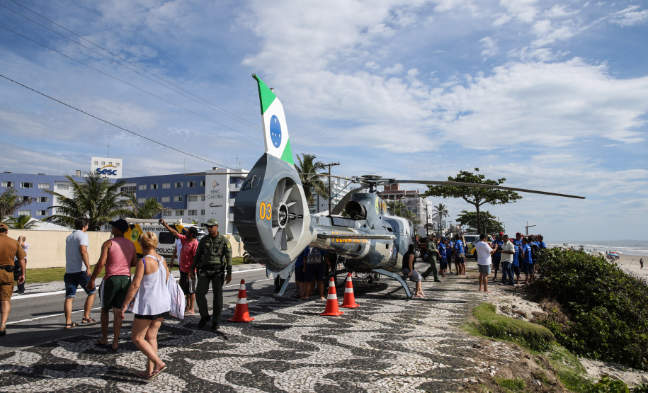 O vice governador Darci Piana participa neste sábado (21), do Lançamento do  Verão Maior 2019/2020. O evento acontece em Matinhos  e marca o início das ações dos órgãos estaduais no Litoral e nas praias de água doce nas Costas Oeste, Norte e Noroeste, durante toda a temporada até 1º de março.  Matinhos, 21/12/2019 -  Foto: Geraldo Bubniak/AEN