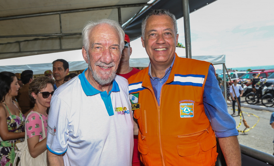 O vice governador Darci Piana participa neste sábado (21), do Lançamento do  Verão Maior 2019/2020. O evento acontece em Matinhos  e marca o início das ações dos órgãos estaduais no Litoral e nas praias de água doce nas Costas Oeste, Norte e Noroeste, durante toda a temporada até 1º de março.  Matinhos, 21/12/2019 -  Foto: Geraldo Bubniak/AEN