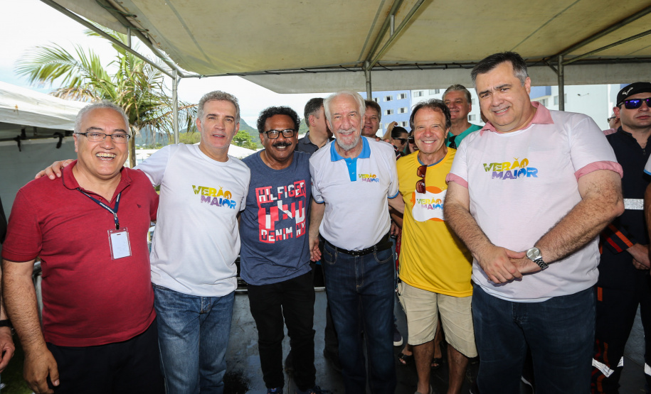 O vice governador Darci Piana participa neste sábado (21), do Lançamento do  Verão Maior 2019/2020. O evento acontece em Matinhos  e marca o início das ações dos órgãos estaduais no Litoral e nas praias de água doce nas Costas Oeste, Norte e Noroeste, durante toda a temporada até 1º de março.  Matinhos, 21/12/2019 -  Foto: Geraldo Bubniak/AEN