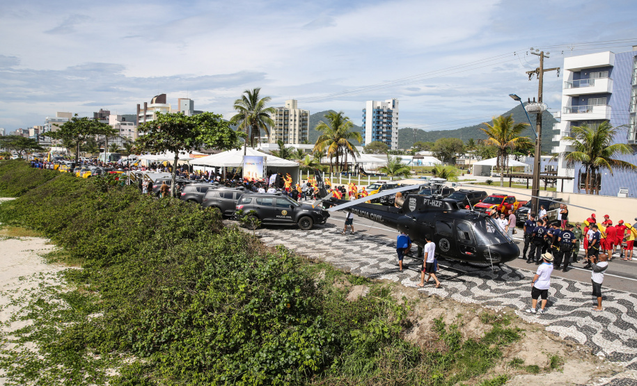 O vice governador Darci Piana participa neste sábado (21), do Lançamento do  Verão Maior 2019/2020. O evento acontece em Matinhos  e marca o início das ações dos órgãos estaduais no Litoral e nas praias de água doce nas Costas Oeste, Norte e Noroeste, durante toda a temporada até 1º de março.  Matinhos, 21/12/2019 -  Foto: Geraldo Bubniak/AEN