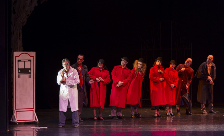 Produções do Teatro Guaíra têm público de 103 mil pessoas em 2019.