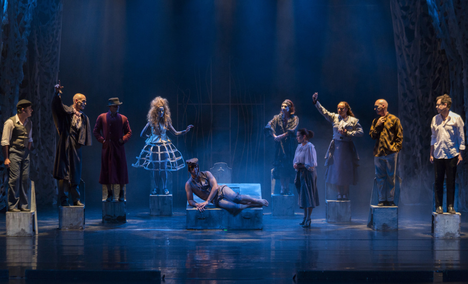 Produções do Teatro Guaíra têm público de 103 mil pessoas em 2019.