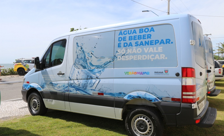 Sanepar está à disposição da população no Litoral
Foto: Sanepar