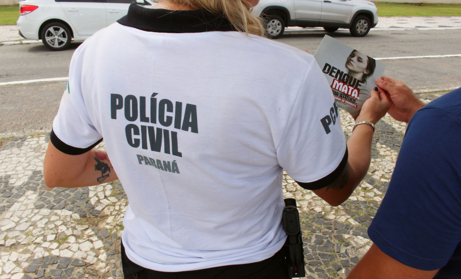 PCPR apoia campanha de combate à dengue no Litoral do Paraná
Foto: Fabio Dias/PCPR