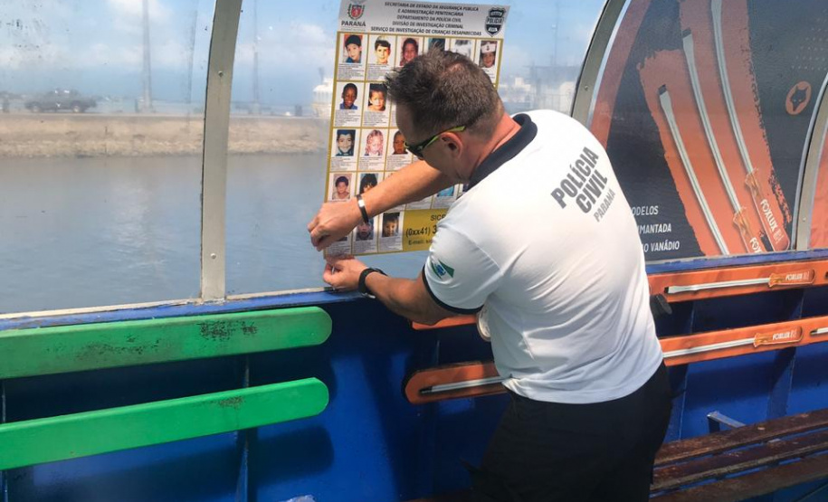 Polícia Civil faz ações de proteção a crianças no Litoral. Foto: PCPR