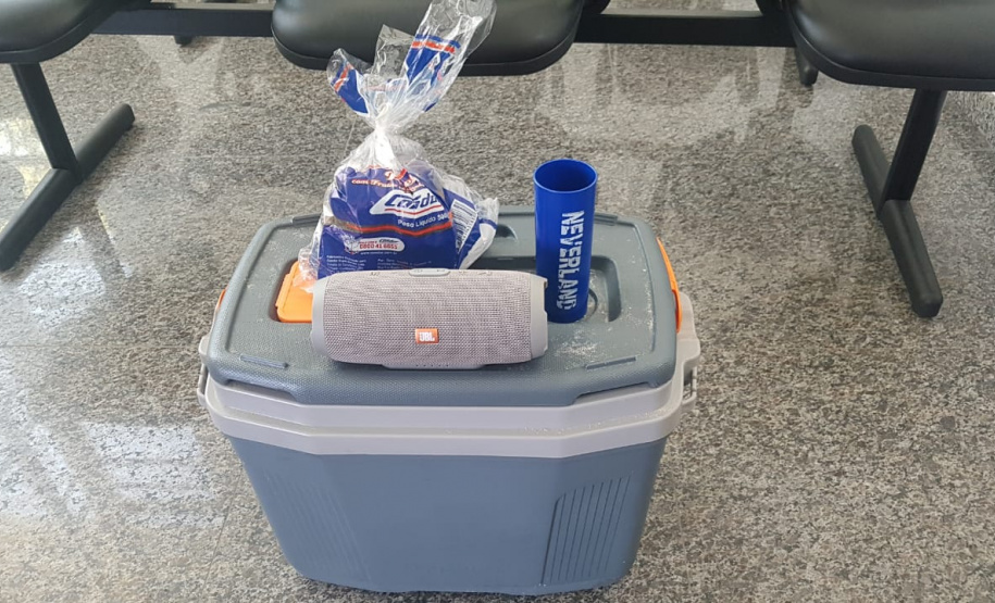 Polícia Civil recupera objetos furtados logo após o crime. Foto:PCPR