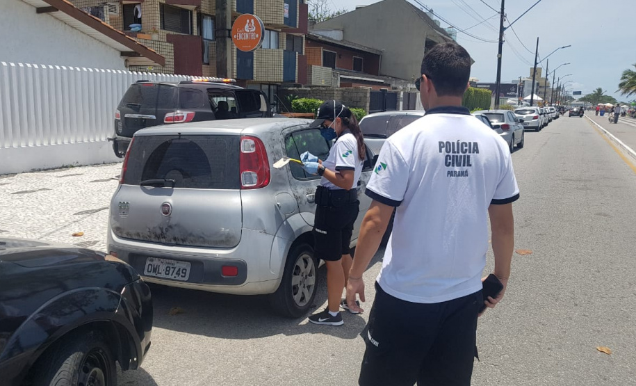 Polícia Civil recupera objetos furtados logo após o crime. Foto:PCPR