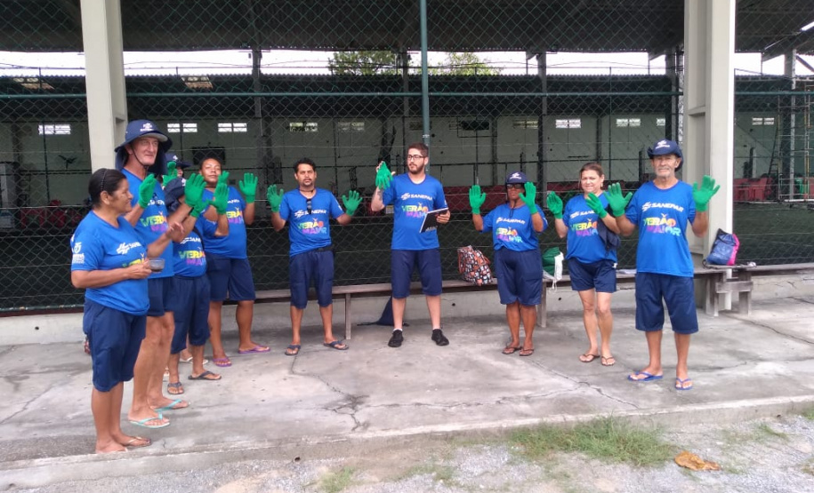 O volume de lixo coletado nas praias de Matinhos, Guaratuba e Pontal do Paraná na noite da virada do ano foi 25% maior que na mesma data do ano passado. Ao todo, foram coletadas 30,5 toneladas de entulho deixadas na areia.
Foto: Sanepar