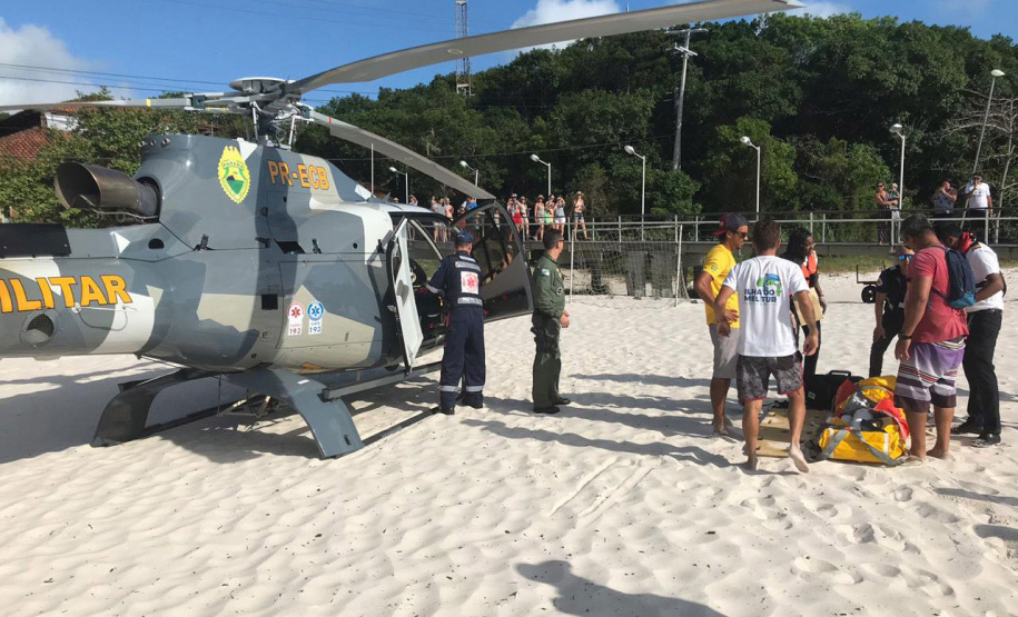Desde o dia 20/12, quando iniciaram-se oficialmente os trabalhos do Verão Maior 2019/2010, os integrantes do BPMOA já concluíram 43 operações aéreas.
Foto: SESP