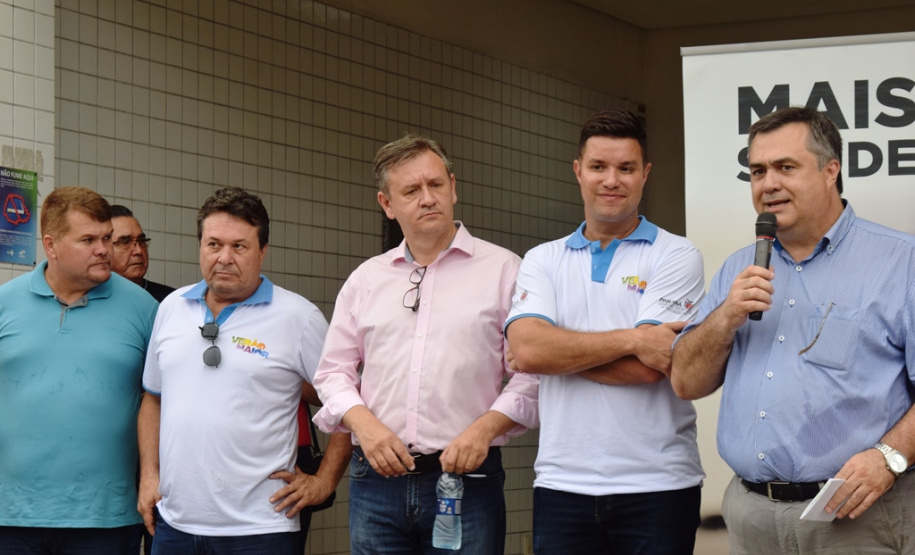 O Governo do Estado, por meio da Secretaria de Estado da Saúde, entregou nesta terça-feira (07) veículos, equipamentos e insumos que somam R$ 3,3 milhões ao Hospital Regional do Litoral (HRL), em Paranaguá. Foto: Américo Antonio/SESA