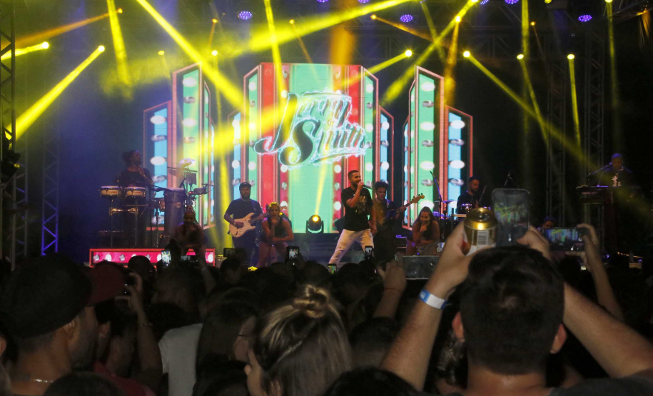 10/01/2020  Guaratuba, no Parque de Eventos, o cantor de funk Jerry Smith, que está entre os artistas mais tocados nas rádios do País no ano passado.Foto Gilson Abreu