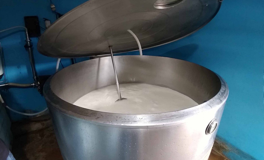 Além de complementar a alimentação de 118 mil crianças que recebem gratuitamente um litro de leite enriquecido por dia em todo o Paraná, o programa Leite das Crianças é um dos grandes responsáveis por fomentar a pecuária leiteira no Estado. Foto: SEAB