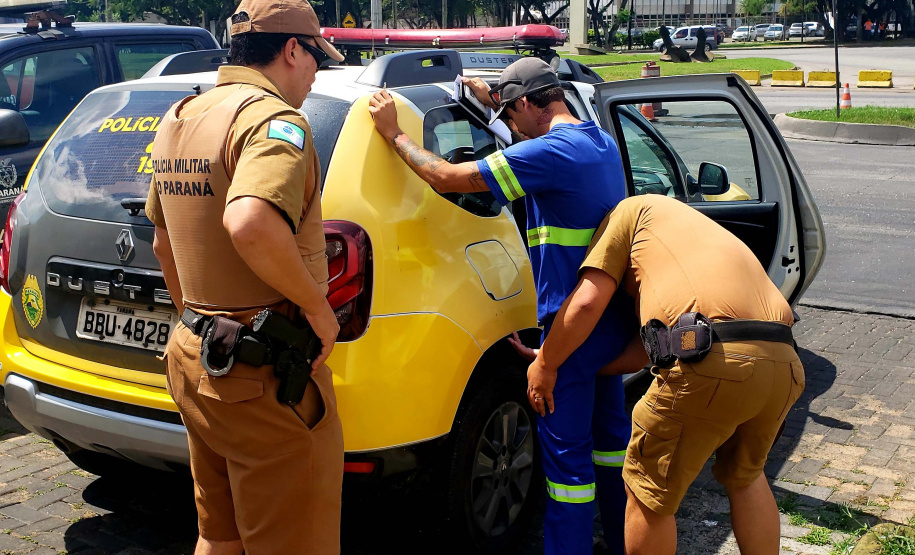 Guarda Portuária localiza caminhoneiro com mandado de prisão. Foto: Portos do Paraná