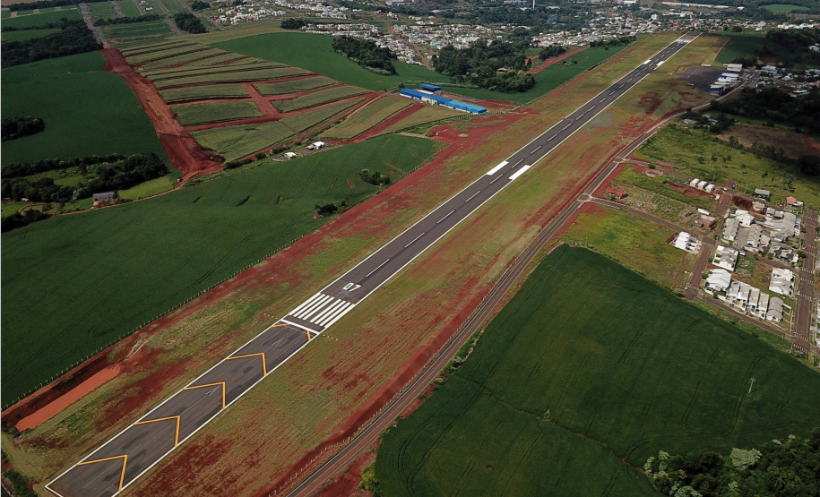 Em um ano, aeroporto de Pato Branco recebe mais de 16 mil passageiros. Foto: José Fernando Ogura/AEN