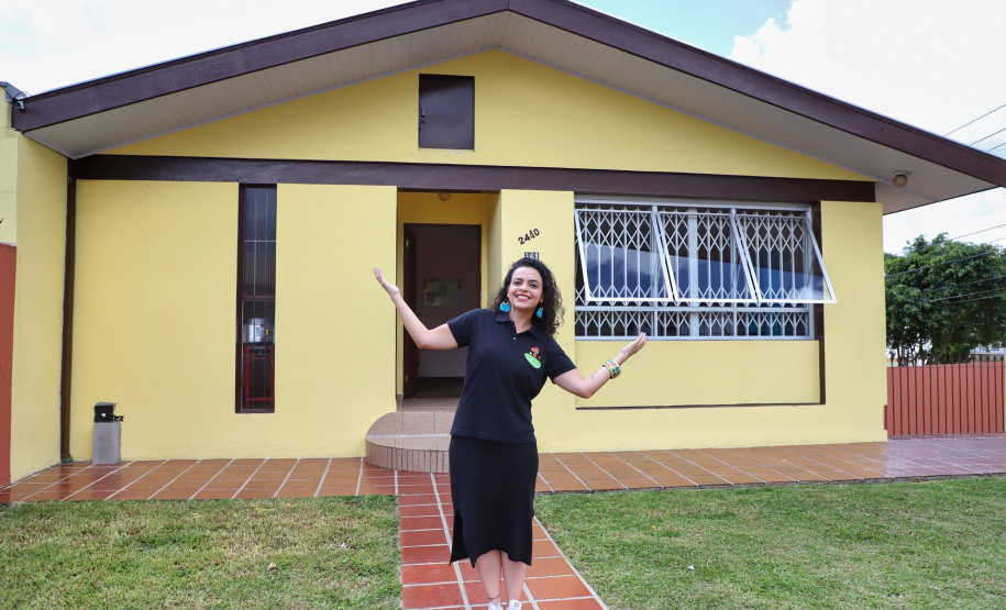 O Banco da Mulher Paranaense, programa gerenciado pela Fomento Paraná, completou três meses em dezembro colecionando bons indicadores.Na foto, Amanda Carla dos Santos da Costa de Sousa, proprietária de uma casa de recreação infantil e organização de eventos. Foto: José Fernando Ogura/AEN
