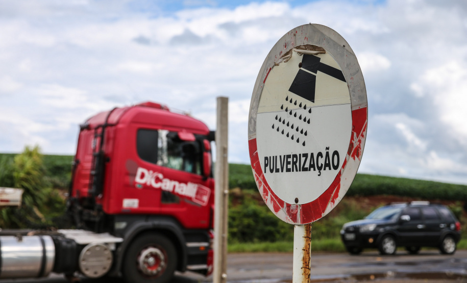 ADAPAR - Posto de Fiscalização de Trânsito Agropecuário. Barracão, 15/01/2020 -  Foto: Geraldo Bubniak/AEN
