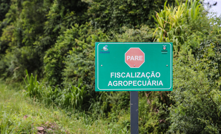ADAPAR - Posto de Fiscalização de Trânsito Agropecuário. Barracão, 15/01/2020 -  Foto: Geraldo Bubniak/AEN
