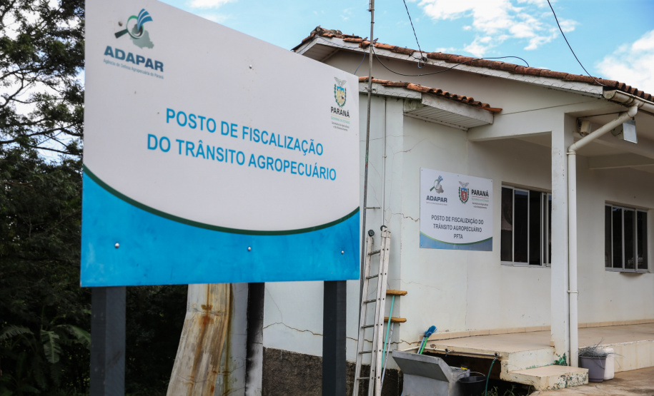 ADAPAR - Posto de Fiscalização de Trânsito Agropecuário. Barracão, 15/01/2020 -  Foto: Geraldo Bubniak/AEN