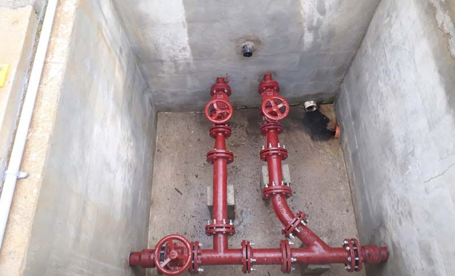 Sanepar implanta serviço de esgoto na Vila Janaína, em Curitiba. Foto: Sanepar