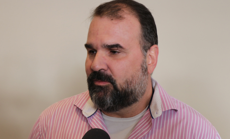 São Jose dos Pinhais, 15 de Janeiro de 2020. Programa em Frente Brasil. Foto: Entrevista Joao Evaristo da Secretaria de Planejamento.