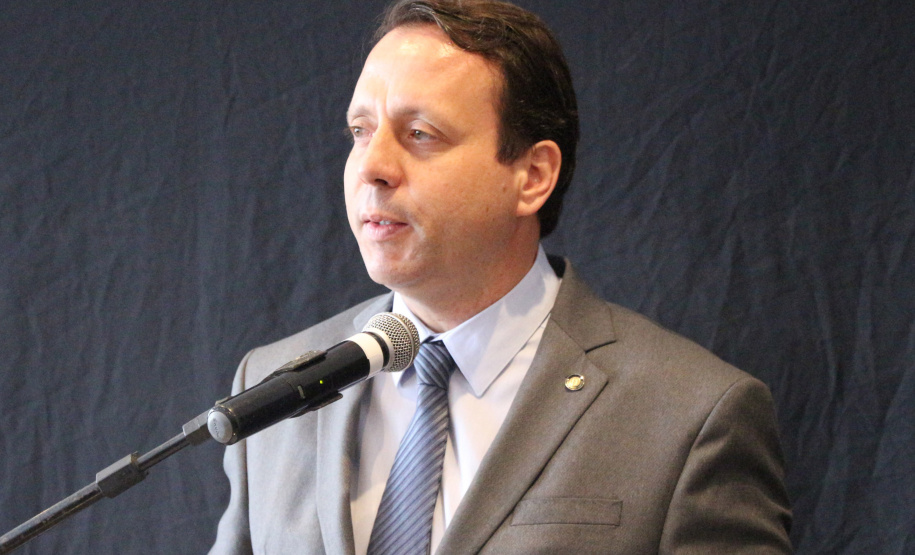 São Jose dos Pinhais, 15 de Janeiro de 2020. Programa em Frente Brasil. Foto: Discurso Marcelo Moreno Coordenador Operaciomal da Força Tarefa.