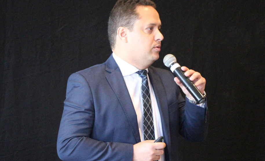 São Jose dos Pinhais, 15 de Janeiro de 2020. Programa em Frente Brasil. Foto: Discurso Daniel Barcelos Gerente do Projeto.